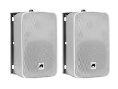 OMNITRONIC ODP-204 Altoparlante da installazione 16 ohm bianco 2x