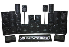 OMNITRONIC DX-1022 Altoparlante a 3 vie 400 W