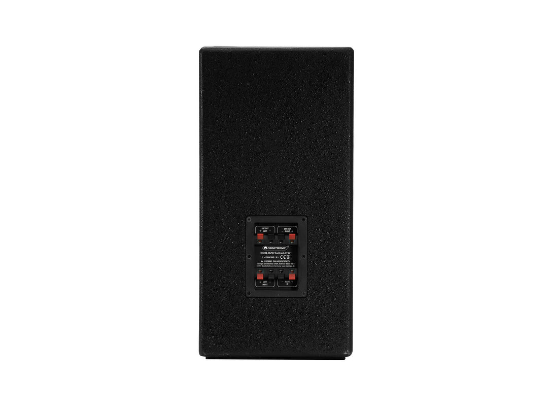 OMNITRONIC BOB-82X Subwoofer nero