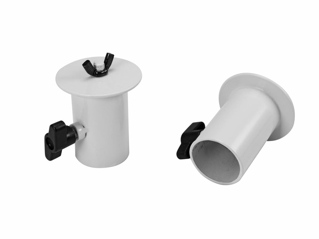OMNITRONIC BOB-4 Adattatore per supporto bianco 2x
