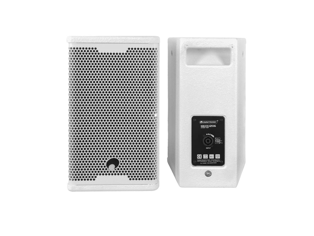 OMNITRONIC MAXX-1206DSP sistema attivo 2.1 bianco