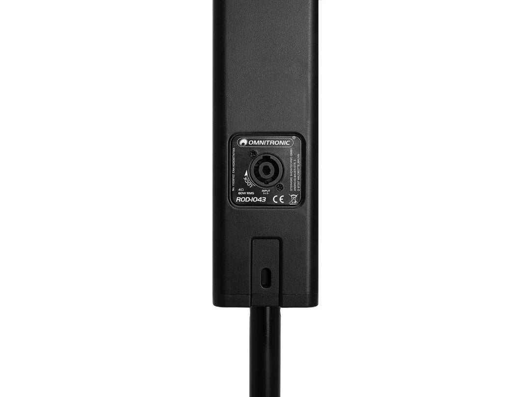 OMNITRONIC ROD-1043 Sistema di diffusori a colonna attivi