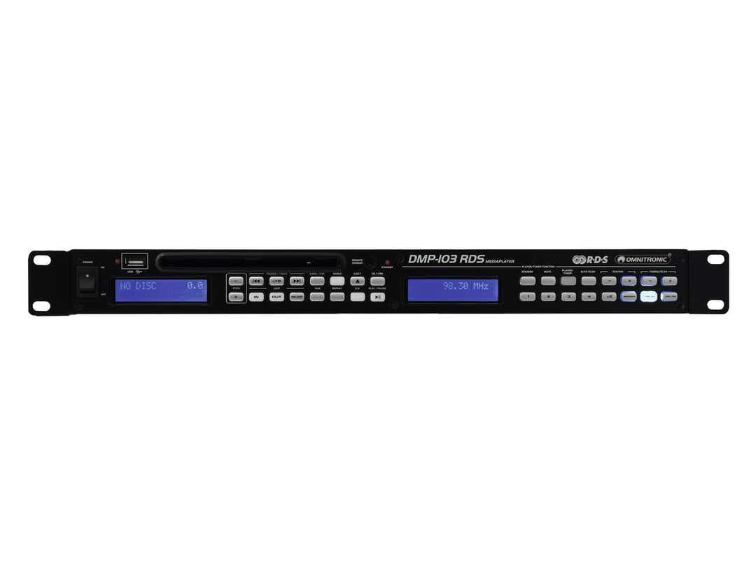 OMNITRONIC DMP-103RDS Lettore multimediale