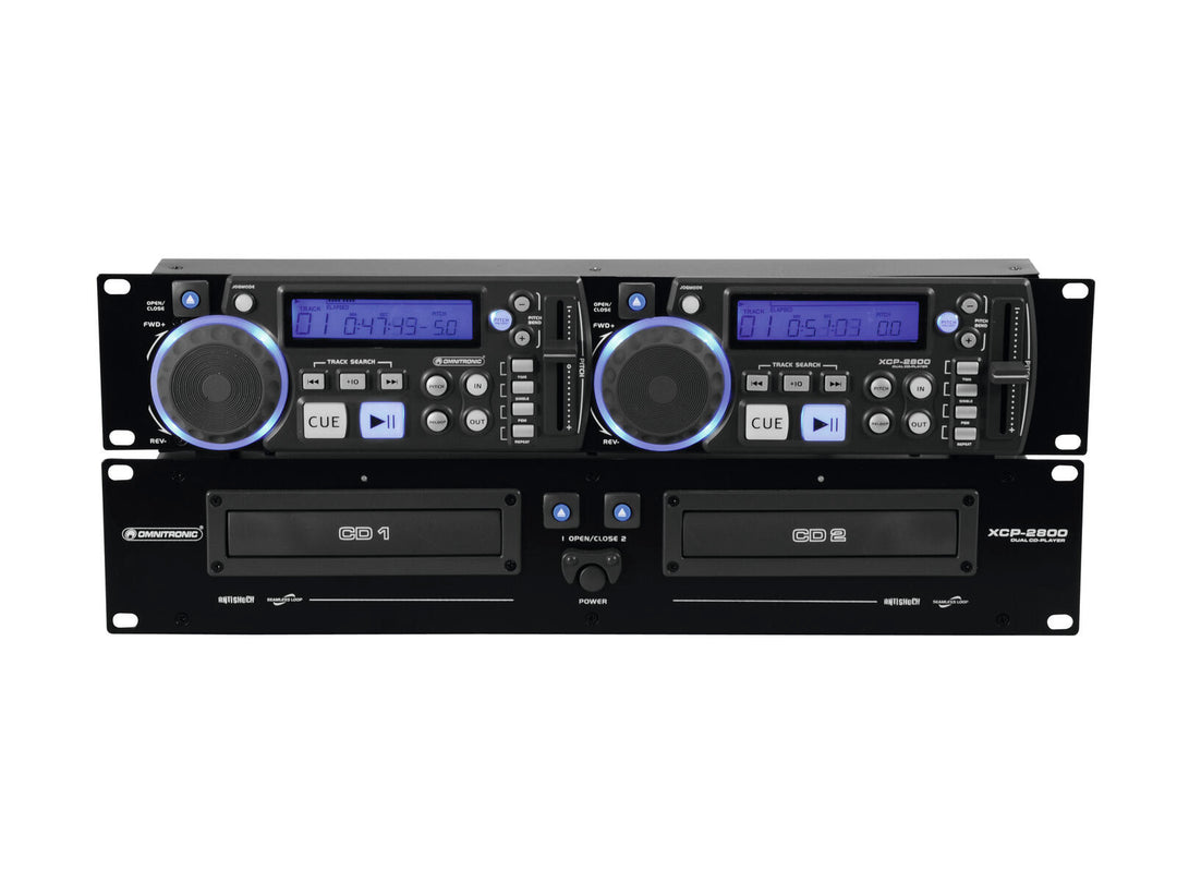 Lettore CD doppio OMNITRONIC XCP-2800