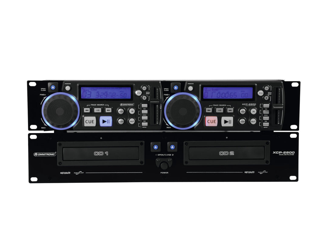 Lettore CD doppio OMNITRONIC XCP-2800