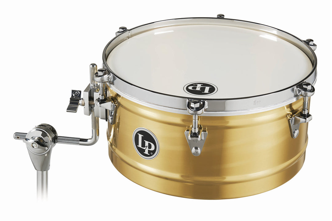 Latin Percezione Timbales Single Brass Timbales - 13" (LP6513-B)