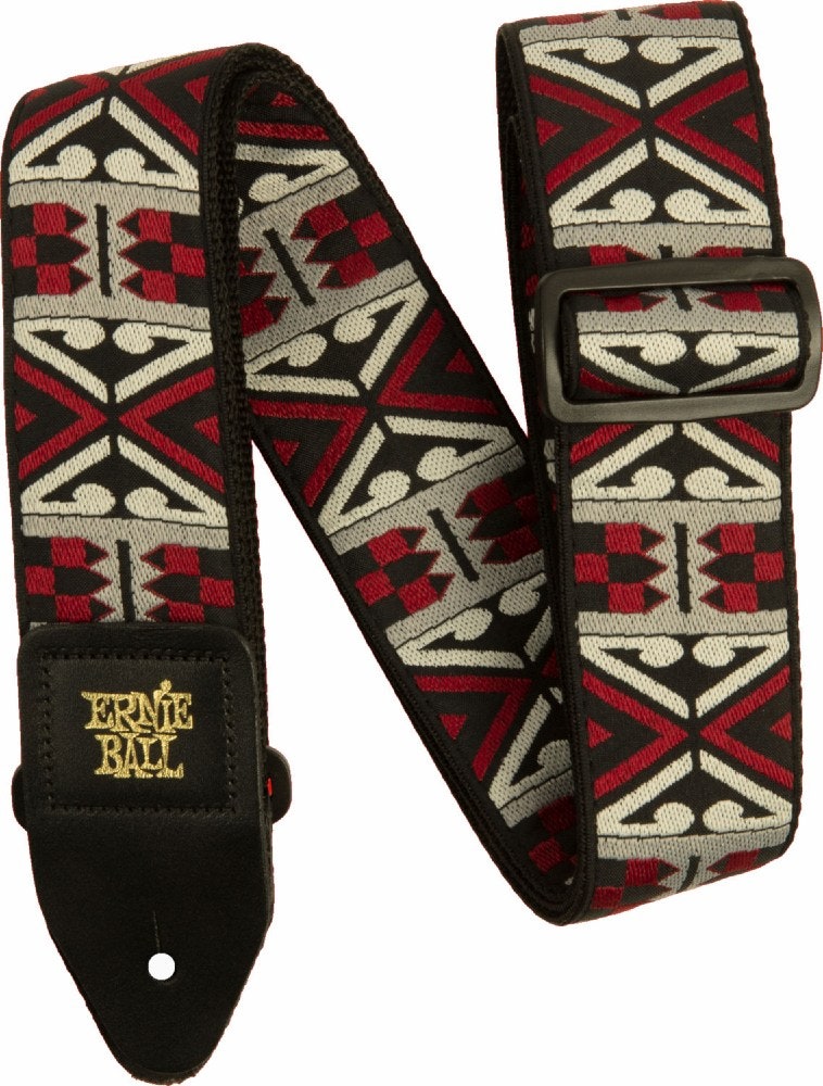 Ernie Ball 5339 Primal Red, Tracolla Jacquard