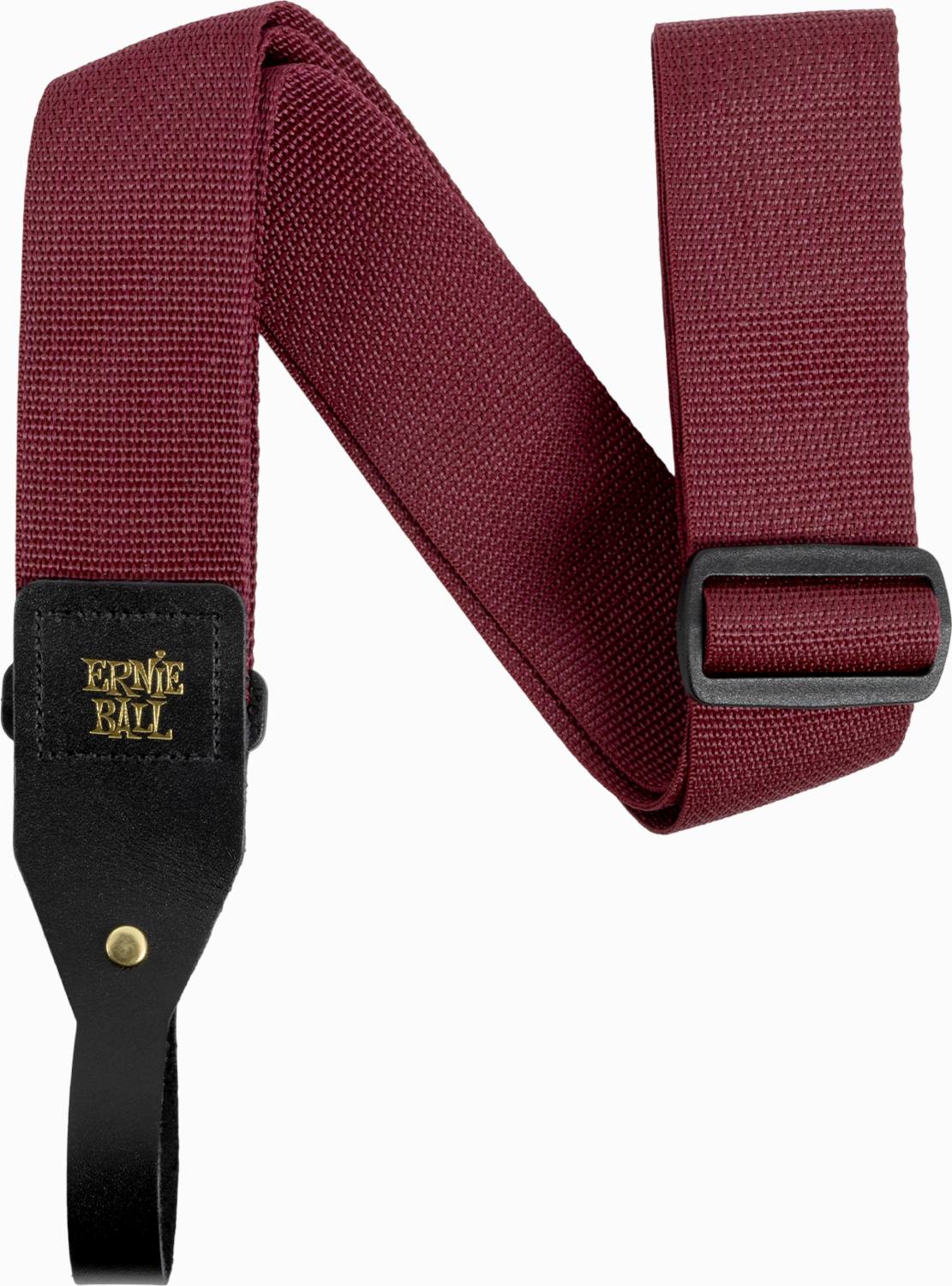 Ernie Ball P05367 Acoustic Strap Polypro Burgundy