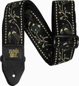Ernie Ball 5372 Black Pleasant Pheasant Strap