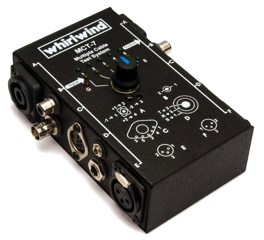 Whirlwind MCT-7 tester per cavi