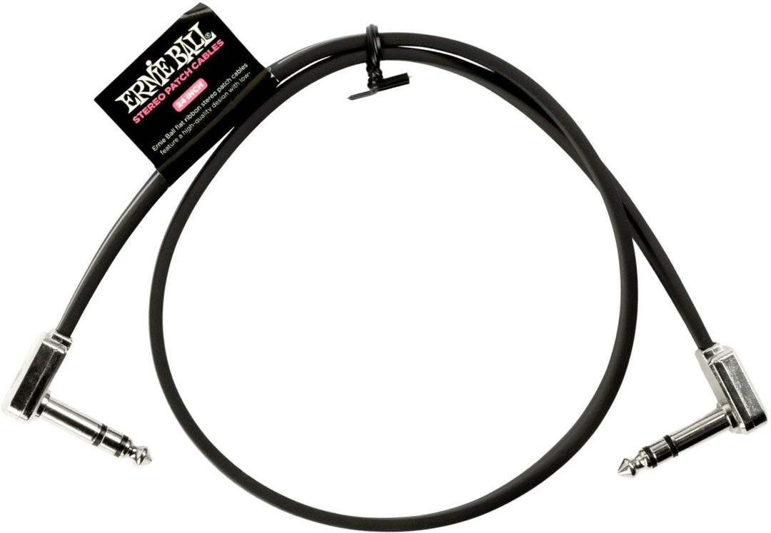 Ernie Ball-6410 Stereo (TRS) Cavo patch, 60cm