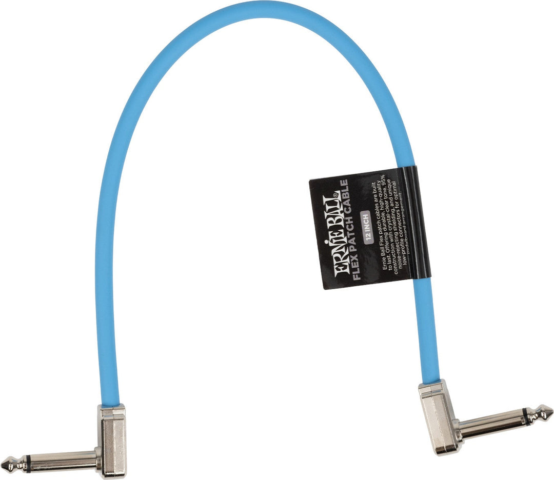Ernie Ball 6456 Cavo patch Flex blu 30cm