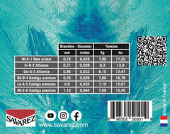 Savarez Strings for classic chitarre Evolution Cantiga Premium - Set 510EJP (high)