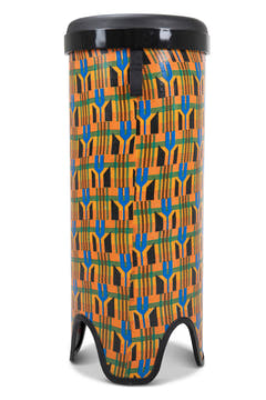 Toca Tubadora Freestyle II - 10" x 24" Tessuto Kente (TSSTB-10K-SLT)
