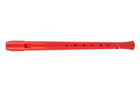 pCorder flauto dolce soprano in C, diteggiatura barocca, rosso