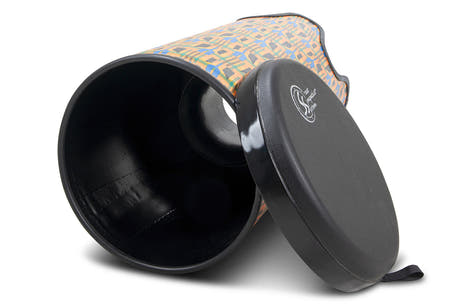 Toca Tubadora Freestyle II - 12" x 24" Tessuto Kente (TSSTB-12K-SLT)