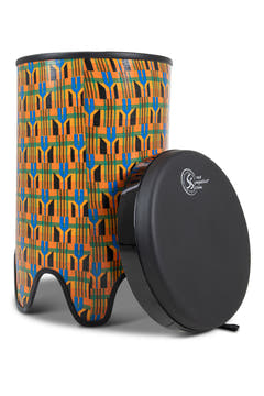 Toca Tubadora Freestyle II - 14" x 24" Tessuto Kente (TSSTB-14K-SLT)