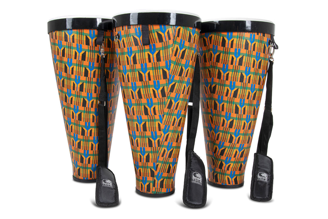 Toca Ashiko Nesting Freestyle II - Kente Cloth (TSSNA-3PCK-FP)
