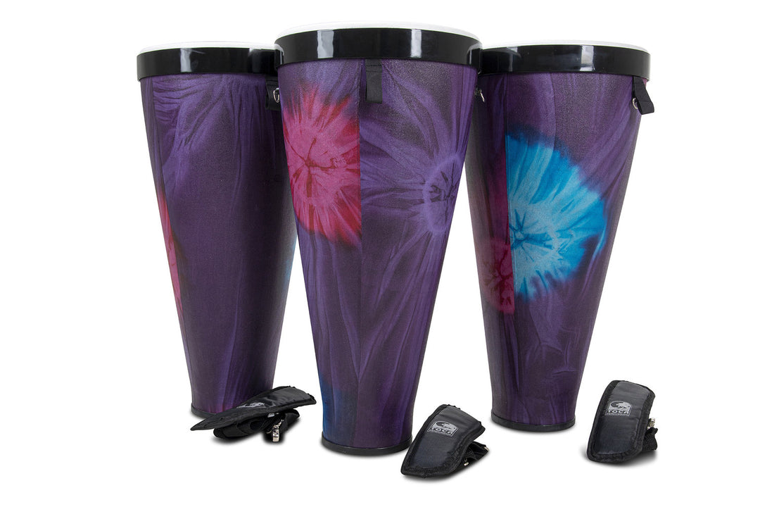 Toca Ashiko impilabile Freestyle II - Woodstock Purple (TSSNA-3PCWP-FP)