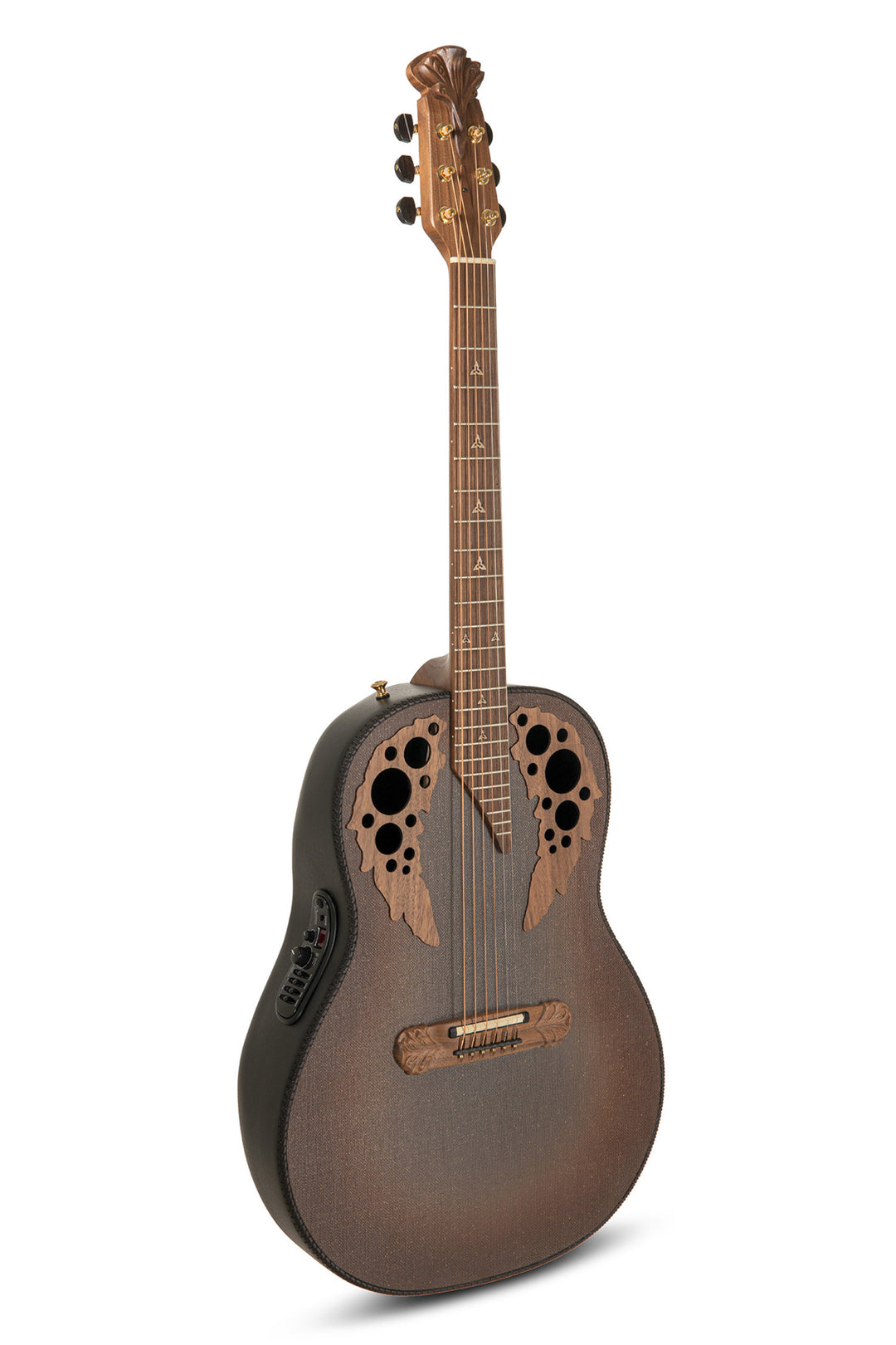 Adamas Chitarre E-acustica 1687GT Deep Non-Cutaway - Reverse Brown Burst (1687GT-9W-G)