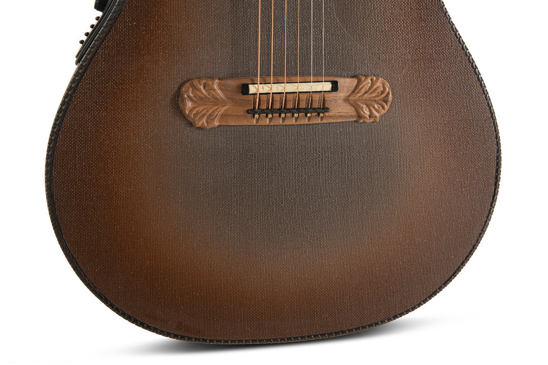 Adamas Chitarre E-acustica 1687GT Deep Non-Cutaway - Reverse Brown Burst (1687GT-9W-G)