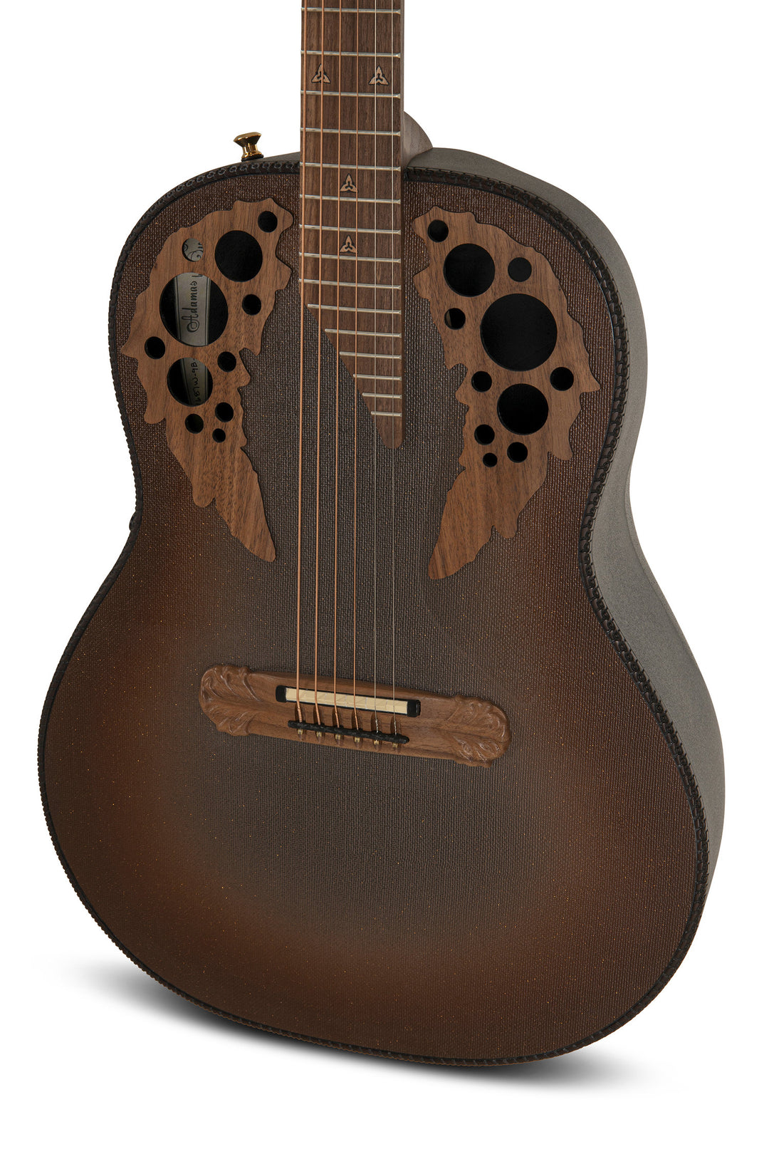 Adamas Chitarre E-acustica 1687GT Deep Non-Cutaway - Reverse Brown Burst (1687GT-9W-G)