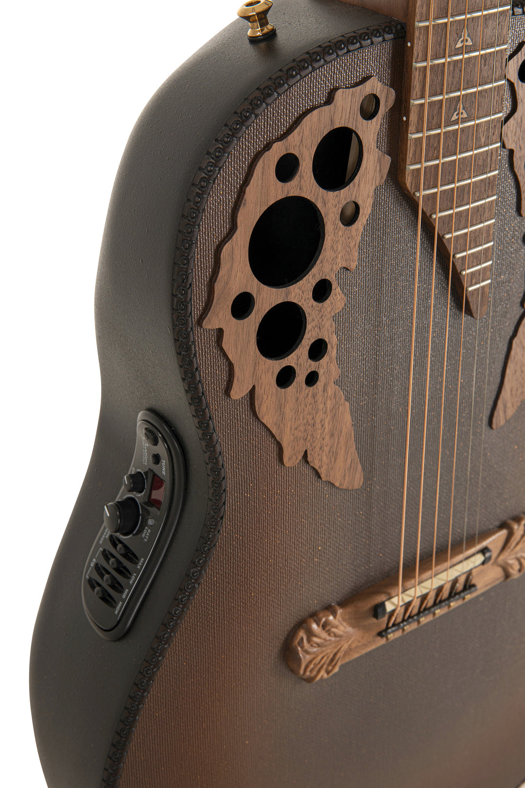 Adamas Chitarre E-acustica 1687GT Deep Non-Cutaway - Reverse Brown Burst (1687GT-9W-G)