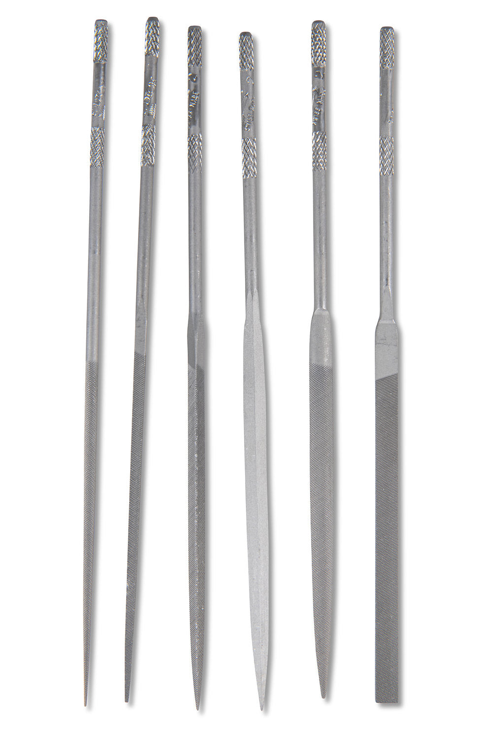 F.Dick set di lime ad ago con 6 lime, 140 mm, taglio 2, in custodia