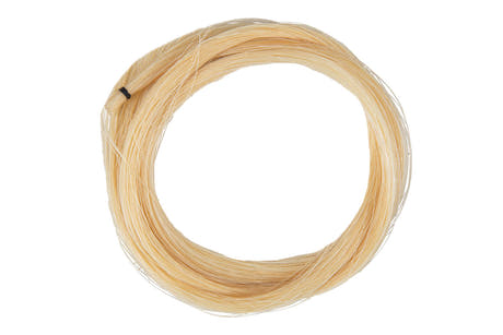 GEWA Double bass bow hair Mustang - Single layer white