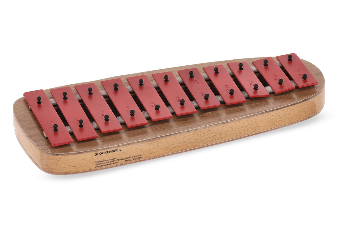 GEWA Glockenspiel GH11 - GH11R piastre sonore rosse