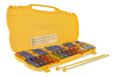 GEWA glockenspiel, cromatico da G5 a G7, tasti colorati