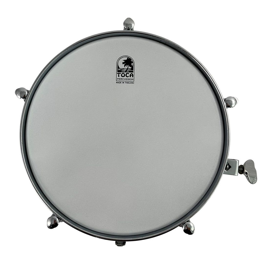 Toca Accessori per batteria Timbales - 12" x 4" in acciaio inox (T-412-SS)