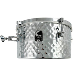 Toca accessori per drumset Timbales - 12" x 7" lavorato a mano con martello (T-712-HH)