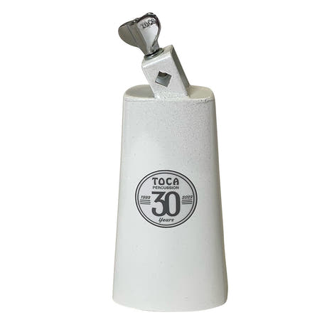 Toca 30th Anniversary Bongo Bell 3026-TMB, bianco fluorescente