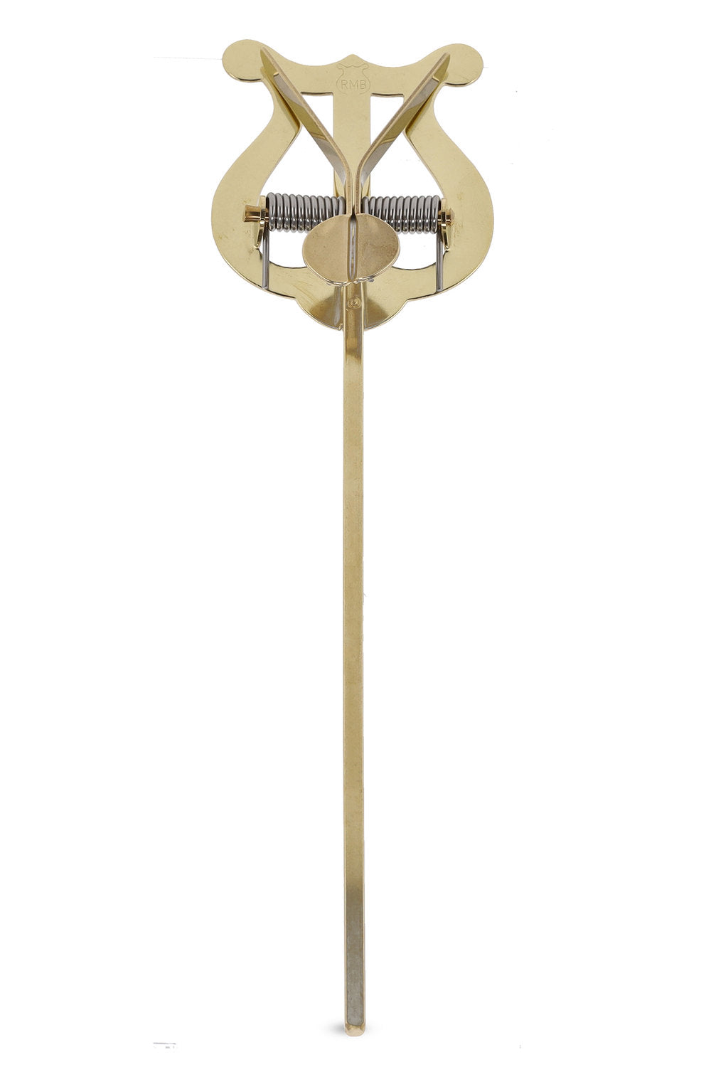 Lyra GEWA, ottone giallo, 2 fermapartiture, gambo 14 cm