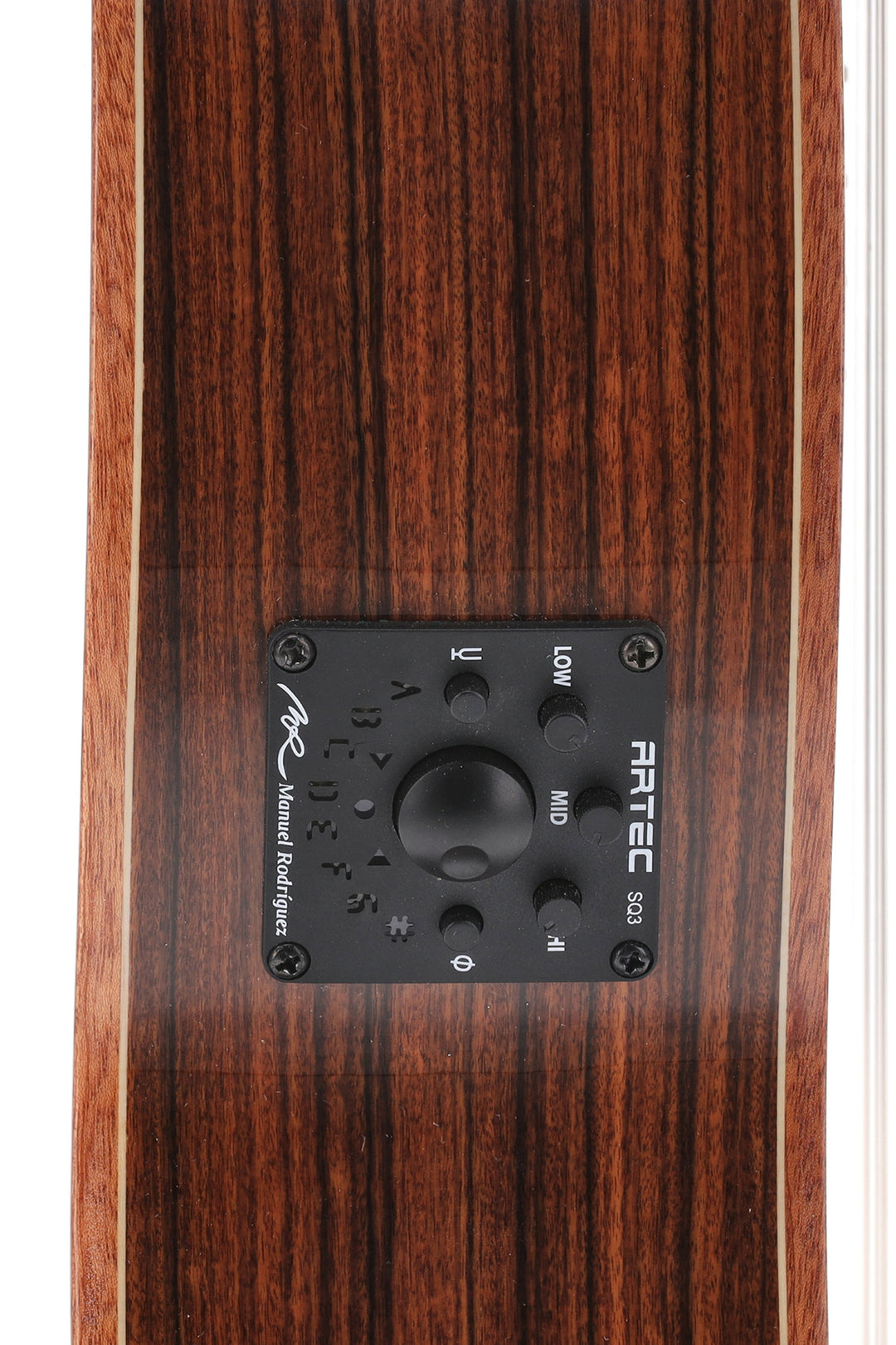 Manuel Rodriguez ACADEMIA Series Santos Pavo Real - E-Acoustic abete/Santos (EX-SS-EA gloss)