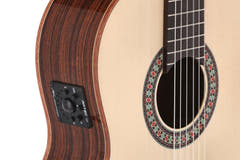 Manuel Rodriguez ACADEMIA Series Santos Pavo Real - E-Acoustic abete/Santos (EX-SS-EA gloss)