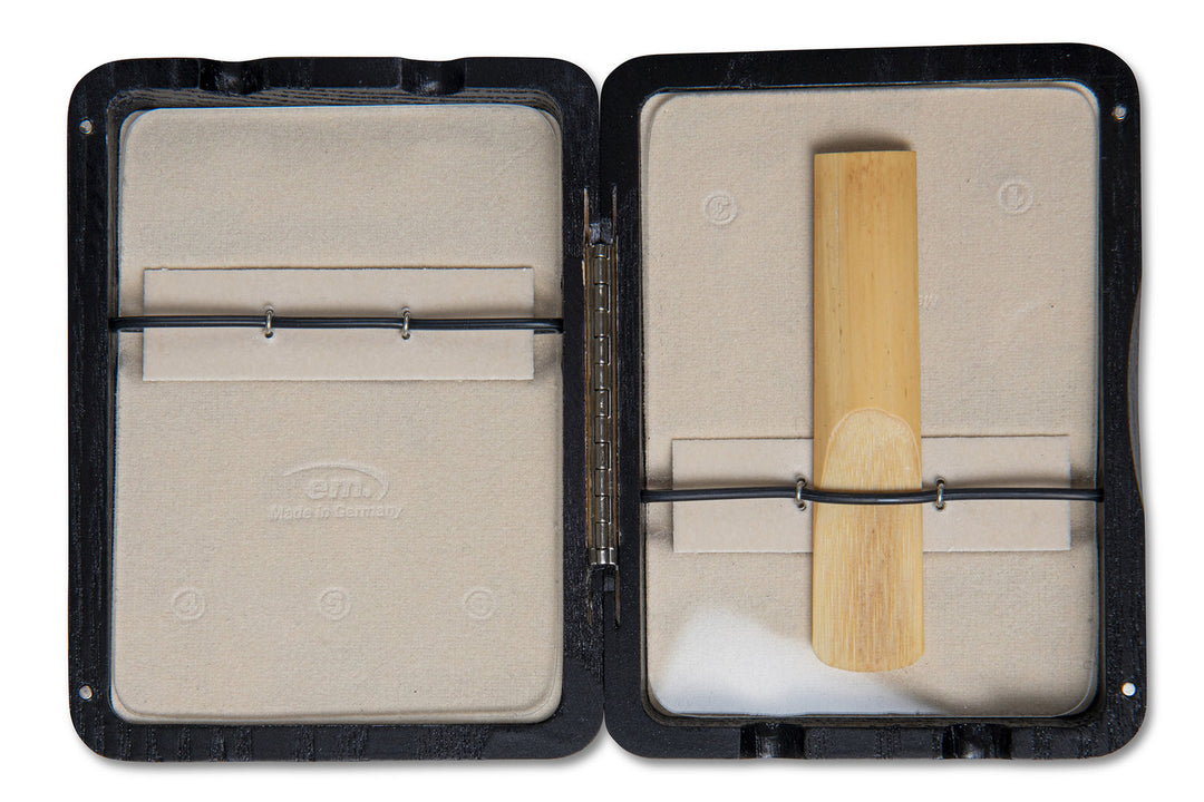 GEWA Custodia per ance Saxofono baritono 6 ance - Finitura laccata Black
