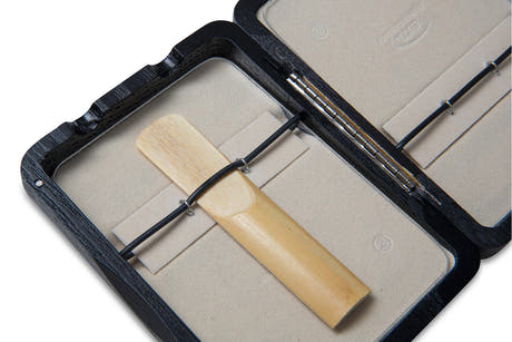 GEWA Custodia per ance Saxofono baritono 6 ance - Finitura laccata Black