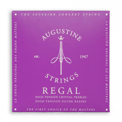 Augustine corde per Chitarre classica Regal Crystal Nylon high - set Regal Blue (high/high)