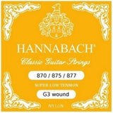 Hannabach 870SLT corda G3 con avvolgimento KVS, super tensione bassa