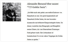 Corde Hannabach per chitarre classica Series 725 tensione Medium/High Goldin - Set medium-high (725MHT)