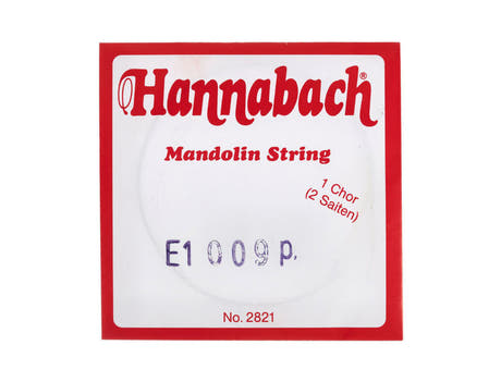 Hannabach 2821009 corda per mandolino E .009", coppia