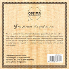 Optima Corde per chitarra classica No. 6 Special Silver - Set Nylon medium (NO6.SNMT)