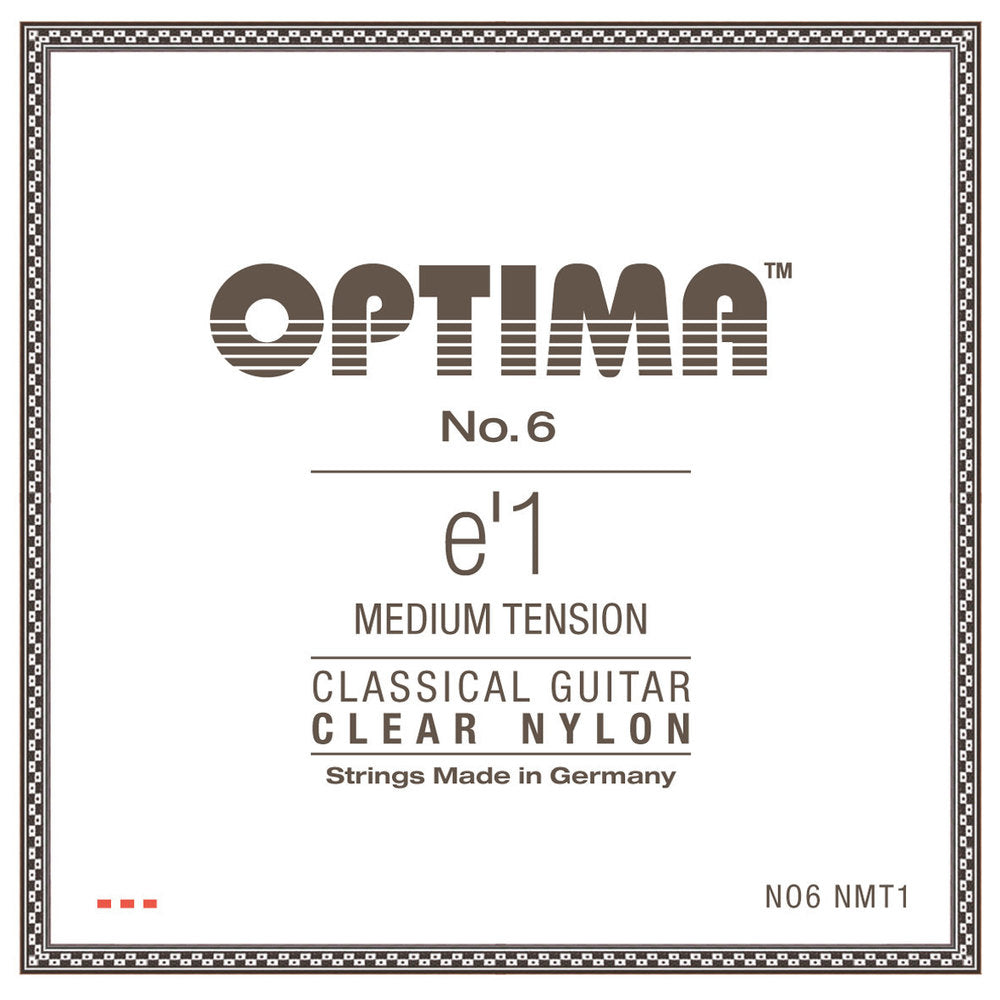 Optima No. 6 E1 corda per chitarre classiche, nylon, tensione media
