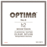 Optima No. 6 H/B2 corda per chitarra classica, nylon, tensione medium