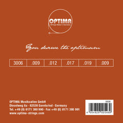 Optima 3006 set di corde per banjo a 5 corde, ad anello