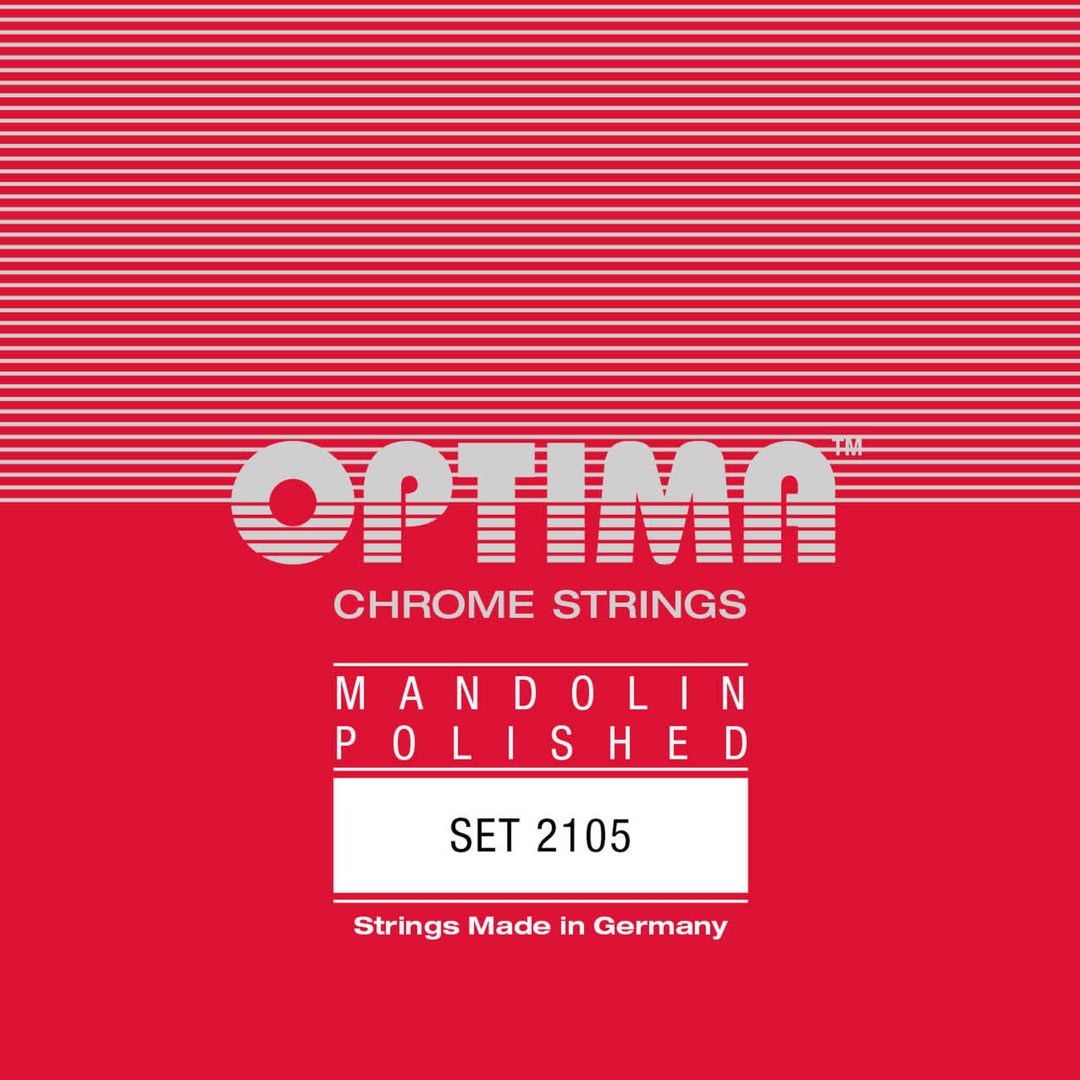 Corde Optima per mandolino cromate lucide - set (2105)