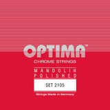 Corde Optima per mandolino cromate lucide - set (2105)