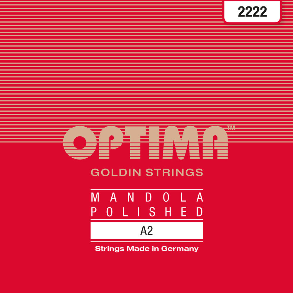 Optima 2222 corda A per mandola .028w, Goldin tombak (coppia)